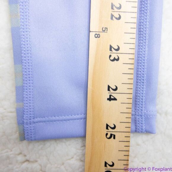 NEW Free People Movement Plaid Leggings in “Bluebell Combo”, XS - Picture 12 of 16